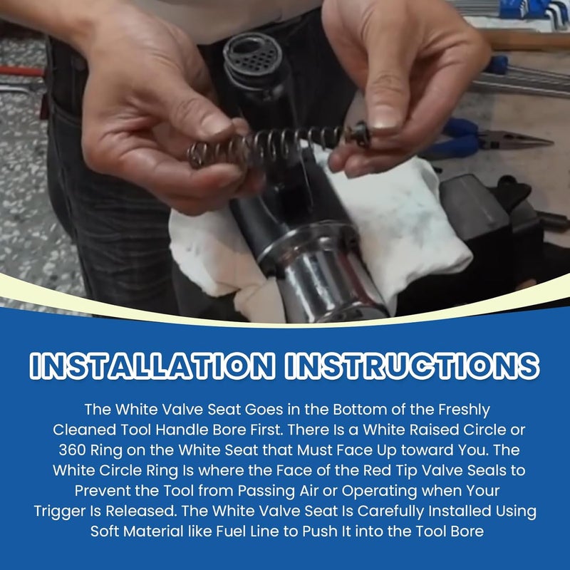 Ciuouient Air Hammer Tune Up Kit (6-Piece Kit) Compatible with PH2050, PH2045, PH50F & Blue Point PH2050 - Image 4
